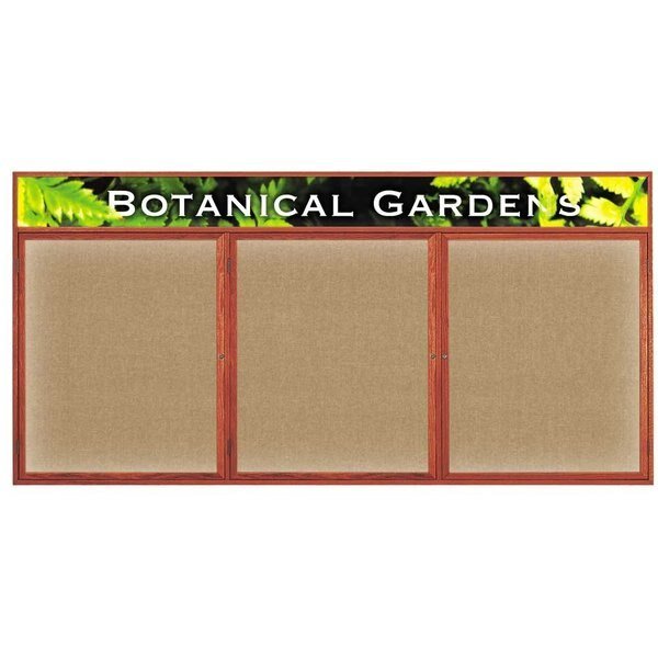 Open Faced Traditional Corkboard, 48x36, UNITED VISUAL PRODUCTS, Mfr# UV642A-GOLD-SURF
